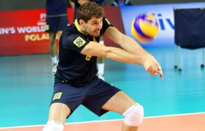 Bruno atualmente joga no voleibol italiano