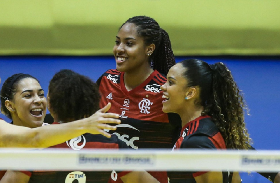 Capa da notícia - Em Saquarema, Sesc RJ Flamengo bate São Paulo/Barueri