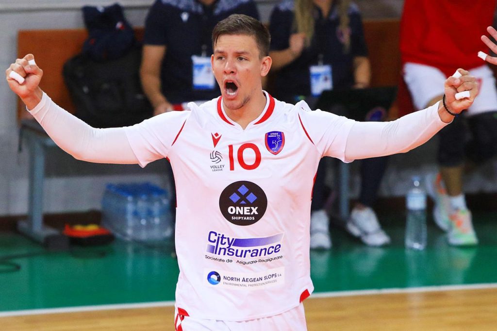 Capa da notícia - Como MVP da rodada, Murilo Radke se destaca na Grécia