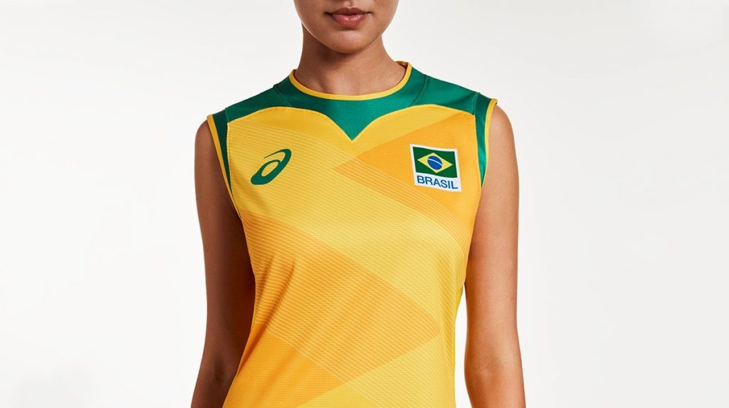 Capa da notícia - ASICS e CBV dão mais detalhes sobre o novo uniforme do Brasil