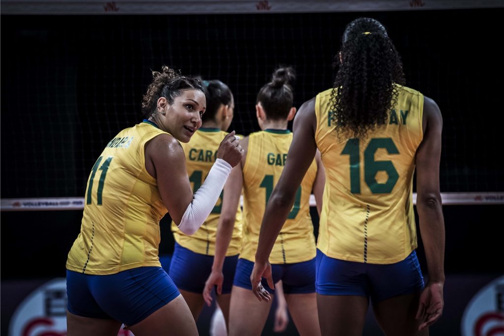 Capa da notícia - Brasil comemora desempenho na Liga das Nações