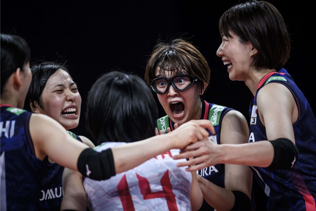 Capa da notícia - VNL: Japonesas podem encarar Brasil nas semifinais